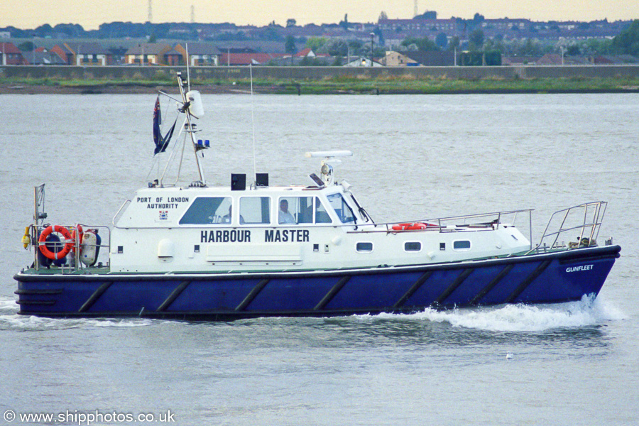 Photograph of the vessel pv Gunfleet pictured at Gravesend on 30th August 2002