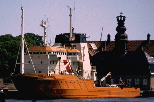 Photograph of the vessel  Gunnar Thorson pictured at København on 1st June 1998