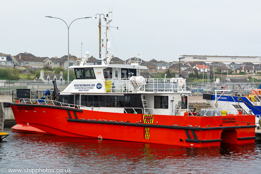 Photograph of the vessel  GXS Valtos pictured at Wick on 12th May 2024