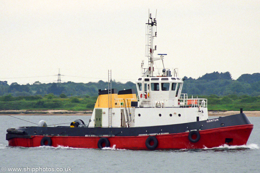 Photograph of the vessel  Hamtun pictured at Southampton on 5th June 2002