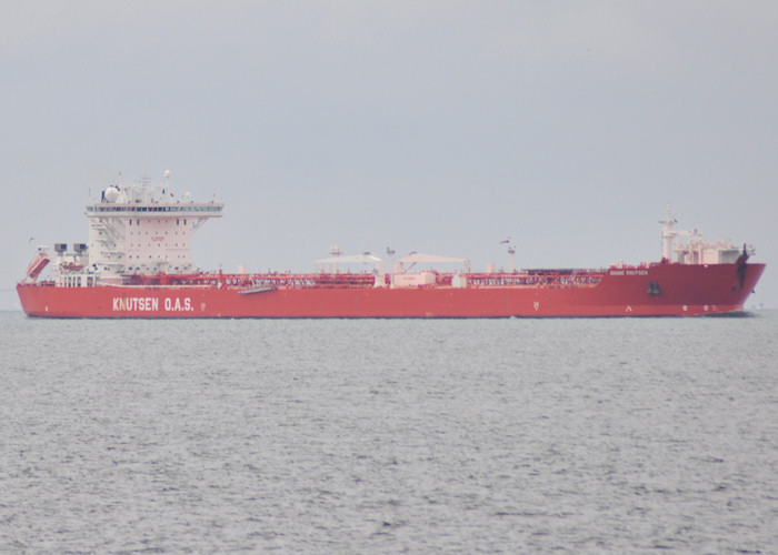 Photograph of the vessel  Hanne Knutsen pictured in the Solent on 6th August 2011