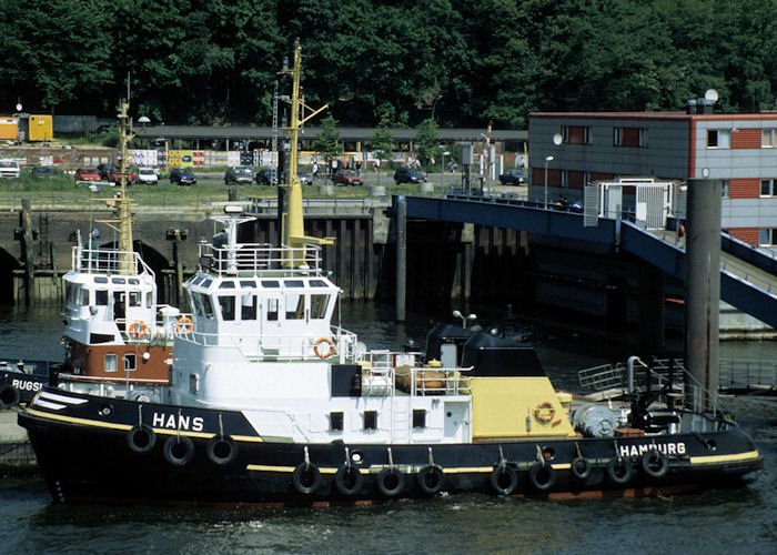 Photograph of the vessel  Hans pictured in Hamburg on 5th June 1997