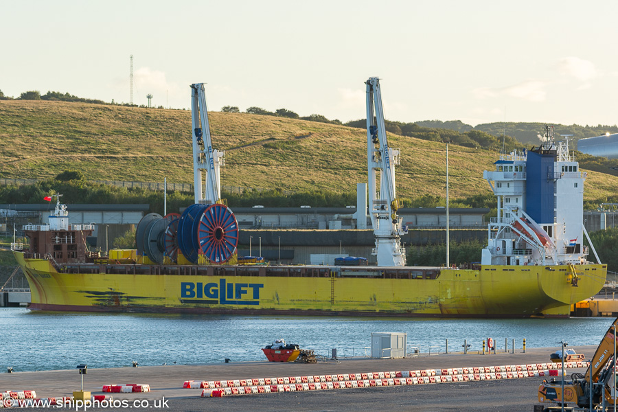 Photograph of the vessel  Happy Ranger pictured at Balmoral Quay, Aberdeen South Harbour on 10th September 2024