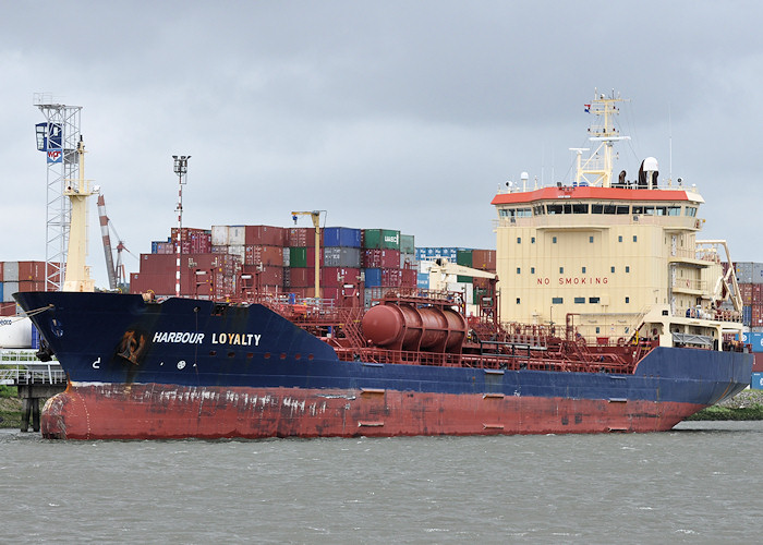 Photograph of the vessel  Harbour Loyalty pictured in Prins Johan Frisohaven, Rotterdam on 24th June 2012