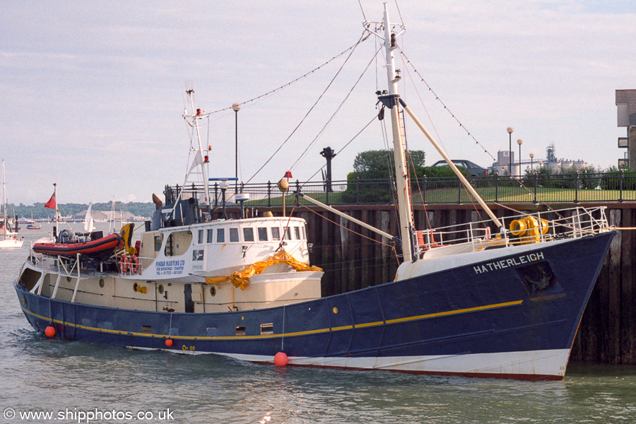 Photograph of the vessel  Hatherleigh pictured at Southampton on 22nd July 2001