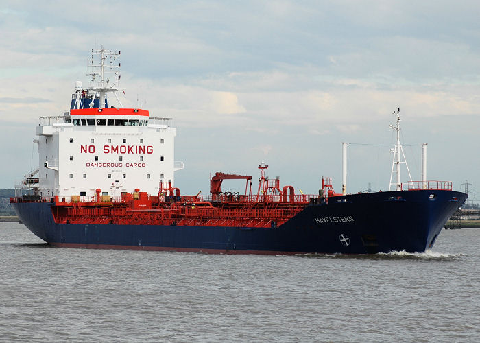 Photograph of the vessel  Havelstern pictured passing Gravesend on 10th August 2006