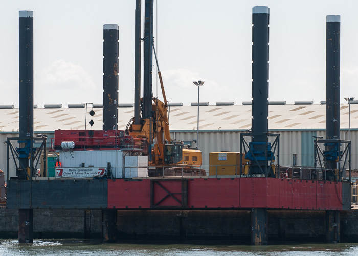 Photograph of the vessel  Haven Seariser pictured at Liverpool on 31st May 2014