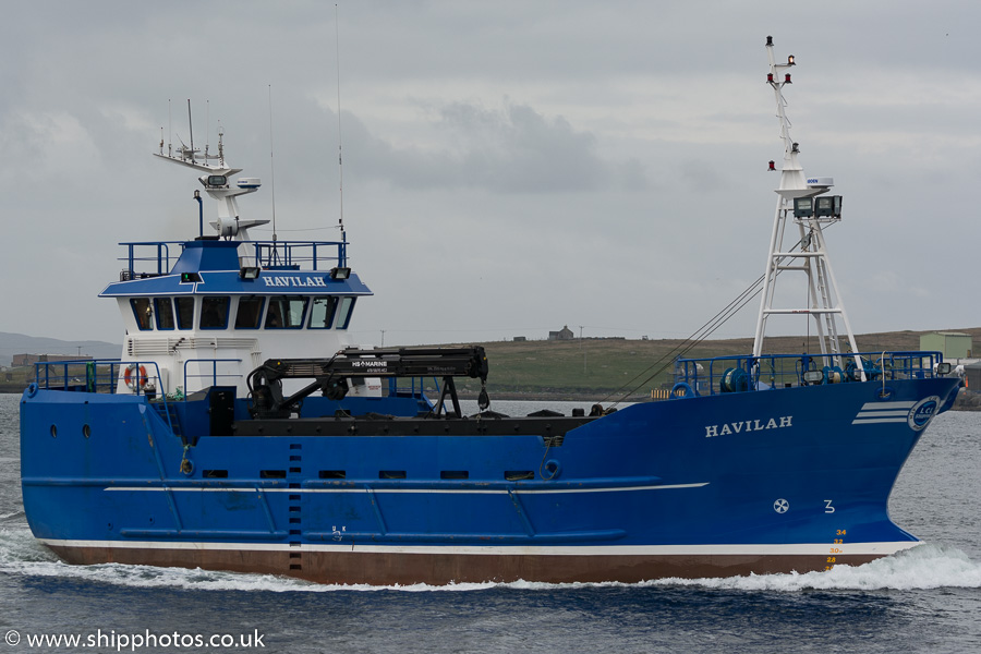  Havilah pictured at Lerwick on 20th May 2015