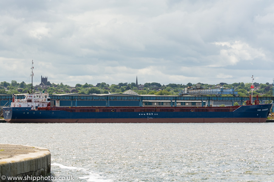 Photograph of the vessel  Hav Zander pictured in East Float, Birkenhead on 21st June 2015