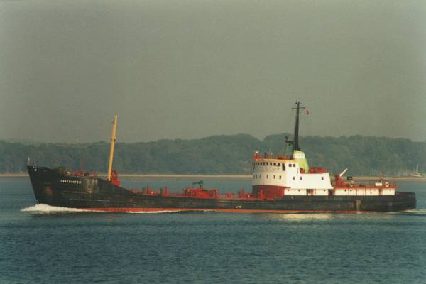  Haweswater pictured arriving in Southampton on 29th September 1997