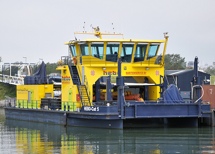Photograph of the vessel  Hebo-Cat 5 pictured in Scheurhaven, Europoort on 26th June 2011