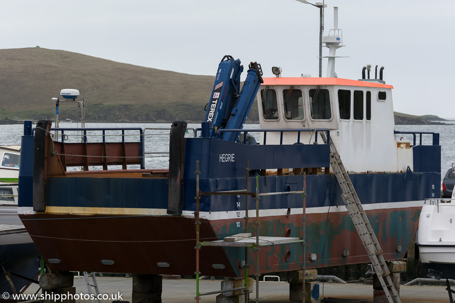  Hegrie pictured at Scalloway on 20th May 2015