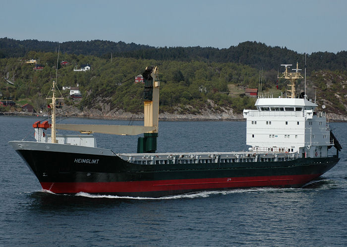 Photograph of the vessel  Heimglimt pictured near Bergen on 13th May 2005