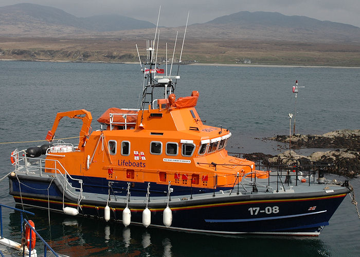 Photograph of the vessel RNLB Helmut Schroder of Dunlossit II pictured at Port Askaig on 4th May 2010