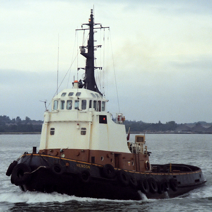  Hendon pictured on Southampton Water on 11th September 1988