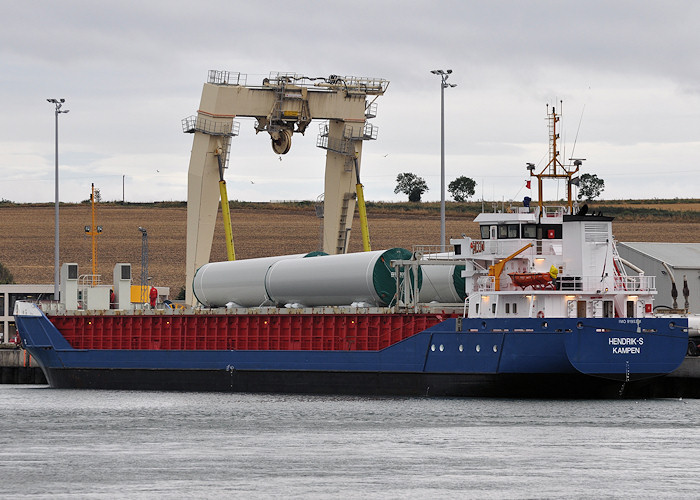 Photograph of the vessel  Hendrik-S pictured at Montrose on 13th September 2012