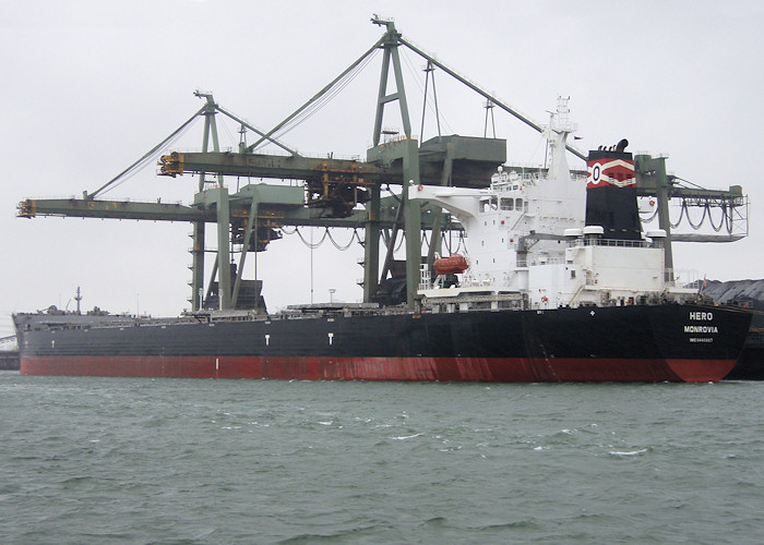 Photograph of the vessel  Hero pictured in Mississippihaven, Europoort on 24th June 2012