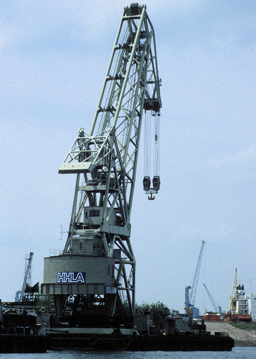 Photograph of the vessel  HHLA IV pictured at Hamburg on 27th May 1998