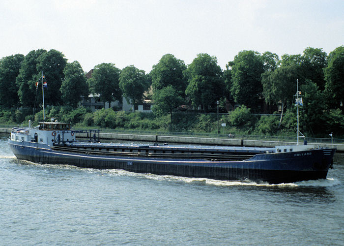 Photograph of the vessel  Holland pictured passing through Rendsburg on 5th June 1997