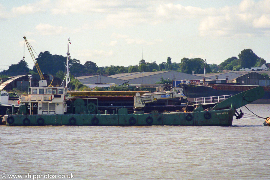Photograph of the vessel  Hookness pictured at Gravesend on 31st August 2002