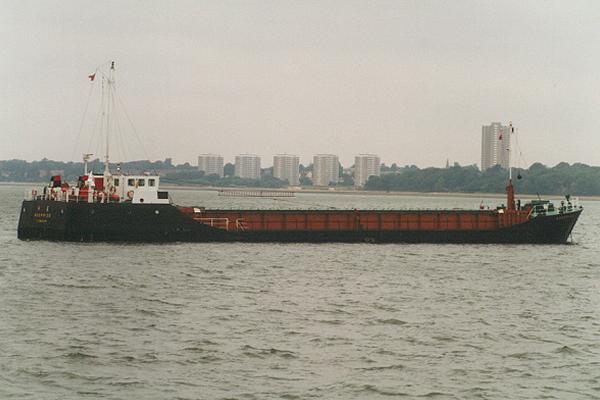 Photograph of the vessel  Hoopride pictured on Southampton Water on 24th June 1995