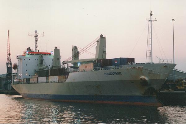 Photograph of the vessel  Hornstrait pictured in Southampton on 9th August 1995