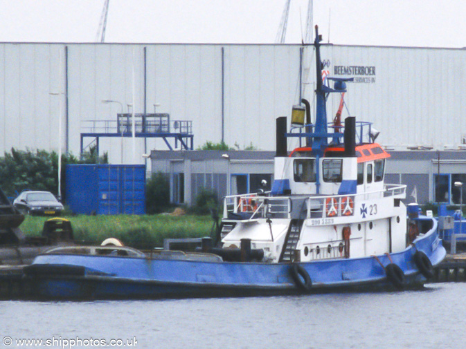 Photograph of the vessel  Hendrik P. Goedkoop pictured in Westhaven, Amsterdam on 16th June 2002