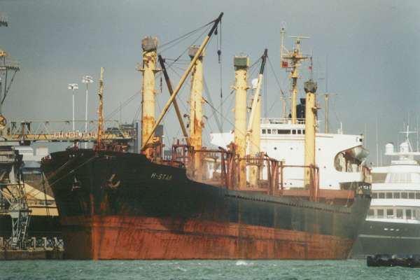 Photograph of the vessel  H-Star pictured in Southampton on 28th April 1998