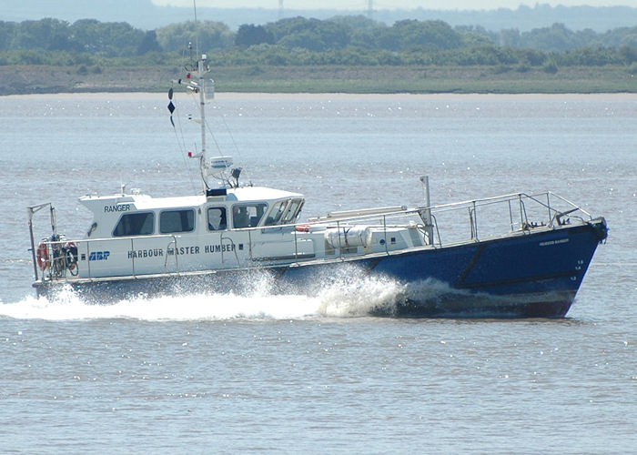 Photograph of the vessel rv Humber Ranger pictured passing Hull on 22nd June 2010