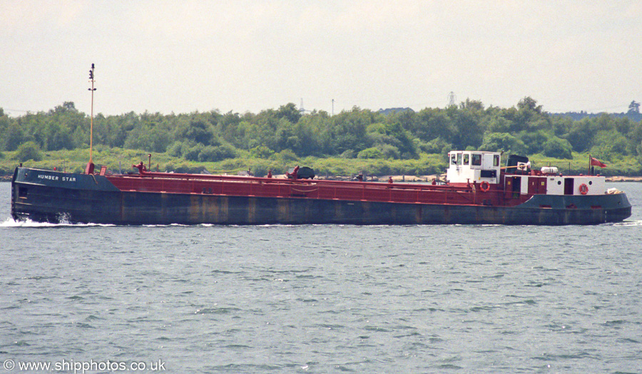 Photograph of the vessel  Humber Star pictured at Southampton on 24th June 2002