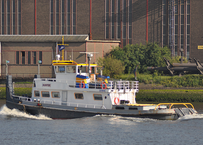 Photograph of the vessel  Hunter pictured on the Nieuwe Maas, Rotterdam on 26th June 2011