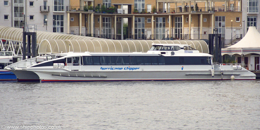 Hurricane Clipper pictured in London on 3rd May 2003