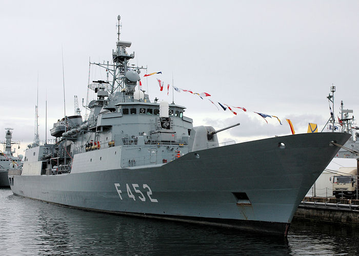 Photograph of the vessel HS Hydra pictured at the International Festival of the Sea, Portsmouth Naval Base on 3rd July 2005