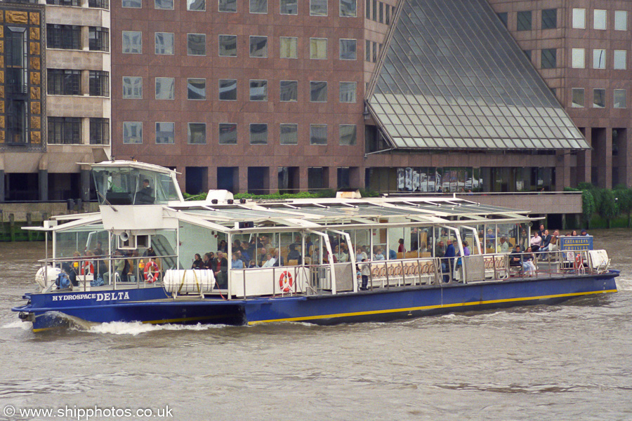 Hydrospace Delta pictured in London on 3rd May 2003