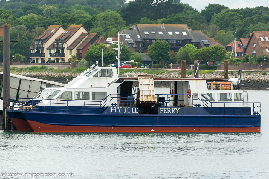 Photograph of the vessel  Hythe Scene pictured at Hythe on 8th July 2023
