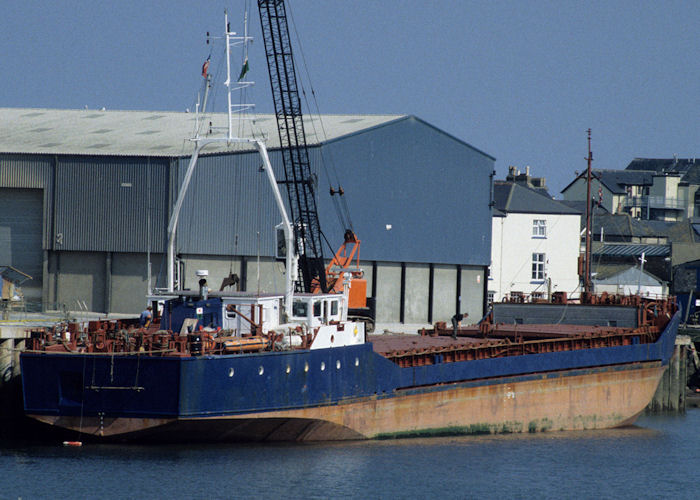 Photograph of the vessel  Iberian Ocean pictured at Teignmouth on 6th May 1996