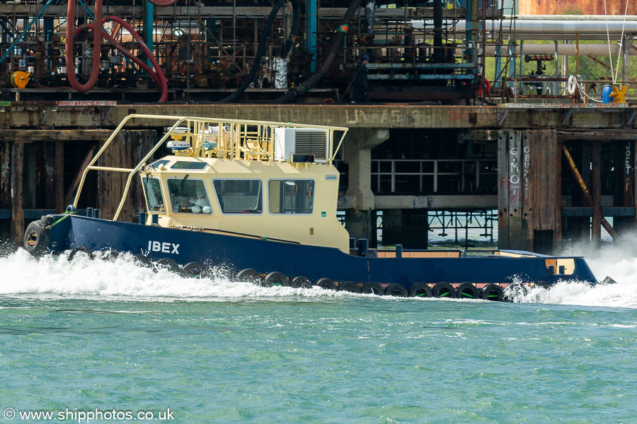 Photograph of the vessel  Ibex pictured at Fawley on 20th April 2024