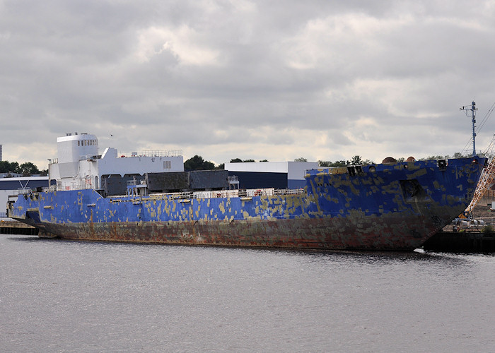 Photograph of the vessel  Ice Maiden I pictured laid up at Wallsend on 26th August 2012