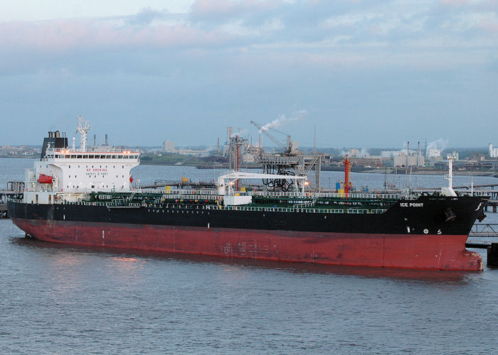 Photograph of the vessel  Ice Point pictured at Immingham Oil Terminal on 18th June 2010