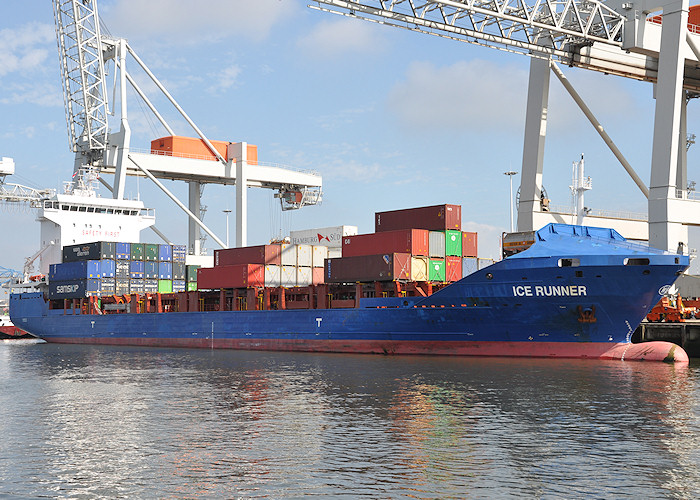 Photograph of the vessel  Ice Runner pictured in Prins Willem Alexanderhaven, Rotterdam on 26th June 2011