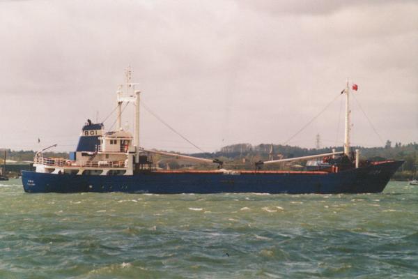 Photograph of the vessel  Iida pictured arriving in Southampton on 17th April 2000