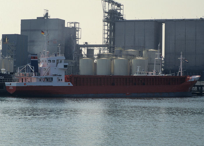 Photograph of the vessel  Ilka pictured in Beneluxhaven, Europoort on 14th April 1996