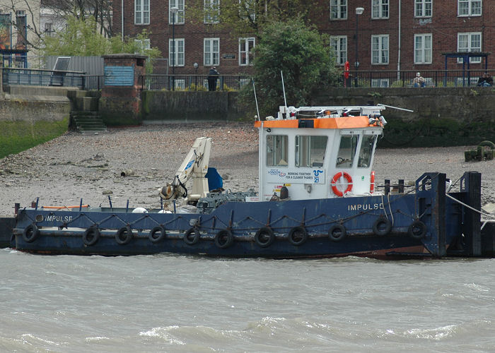 Impulse pictured at Greenwich on 1st May 2006