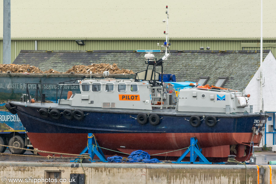 Photograph of the vessel pv Inch Burn pictured at Montrose on 27th May 2019
