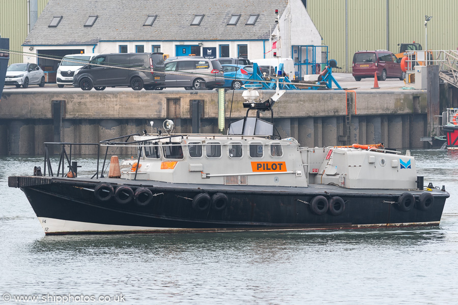 Photograph of the vessel pv Inch Burn pictured at Montrose on 21st March 2025