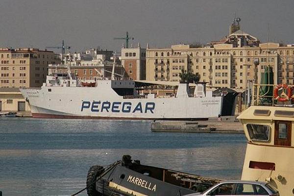 Photograph of the vessel  Isla de los Volcanes pictured in Malaga on 26th February 2001