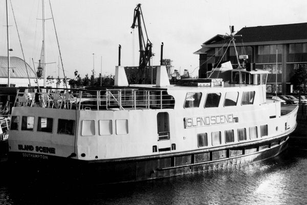 Photograph of the vessel  Island Scene pictured in Southampton on 21st June 1991