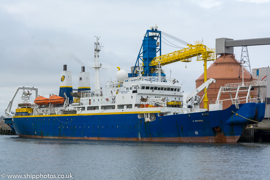Photograph of the vessel cs IT Intrepid pictured at Blyth on 30th March 2018