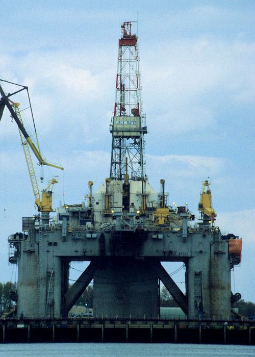 Photograph of the vessel  Jack Bates pictured in Botlek, Rotterdam on 20th April 1997