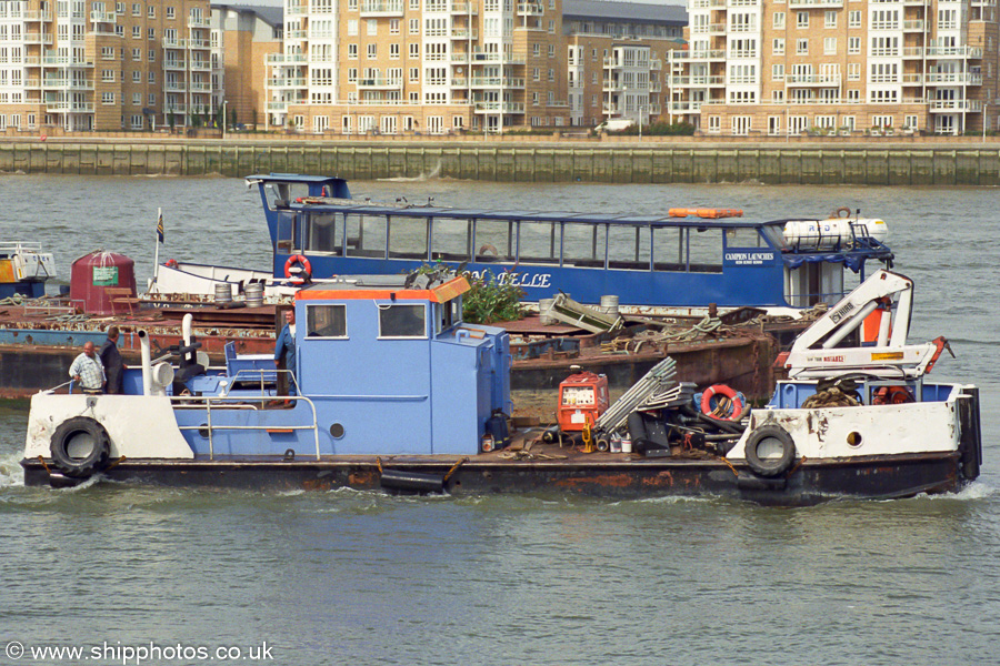 Photograph of the vessel  Jack D pictured at Greenwich on 3rd September 2002